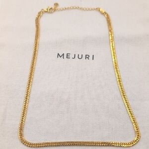 Mejuri Elegant Gold Plated Necklace